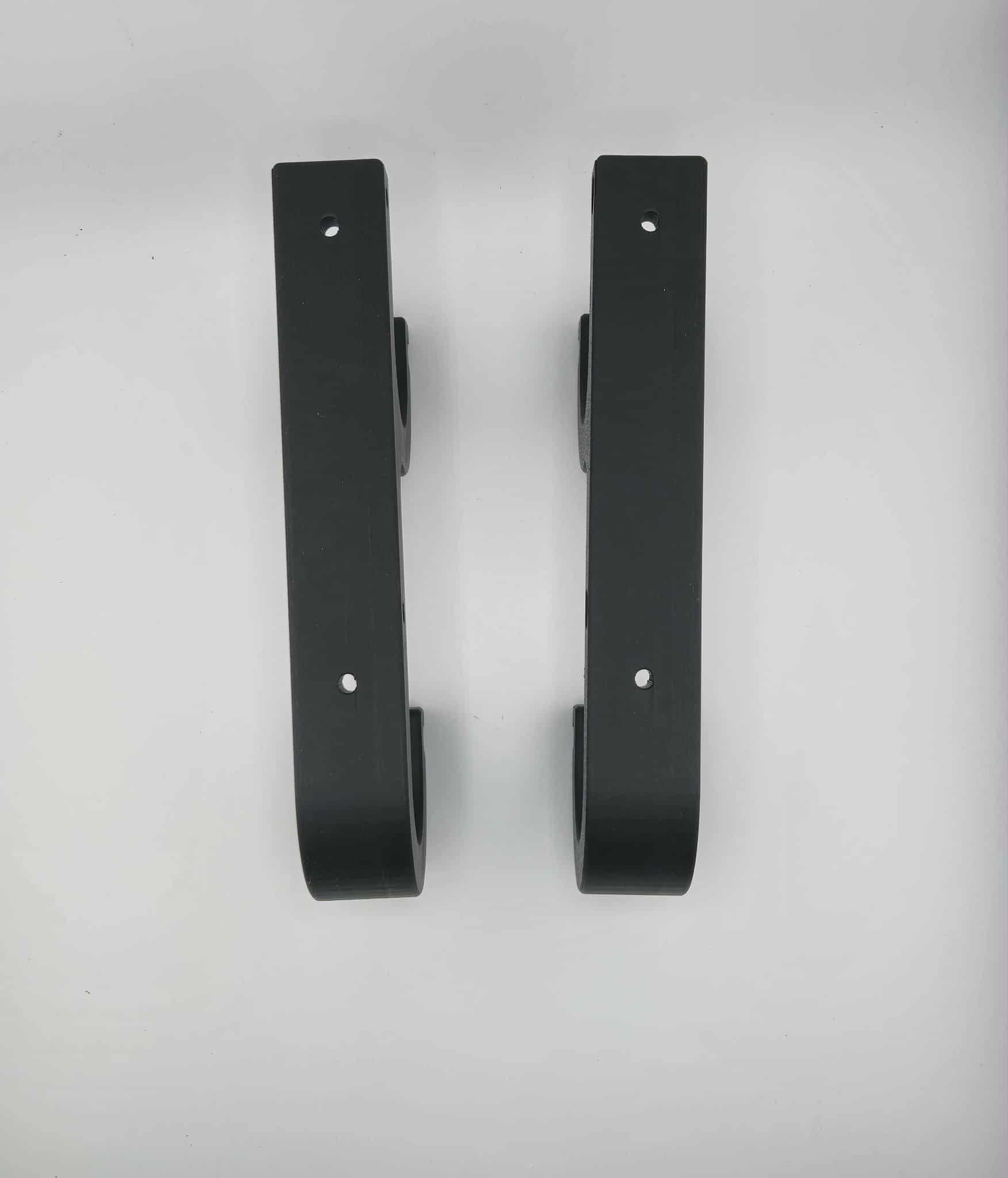 Wall Mount Fishing Rod Holders – 2-Rod Rack for Garage & Indoor Storage Organizer