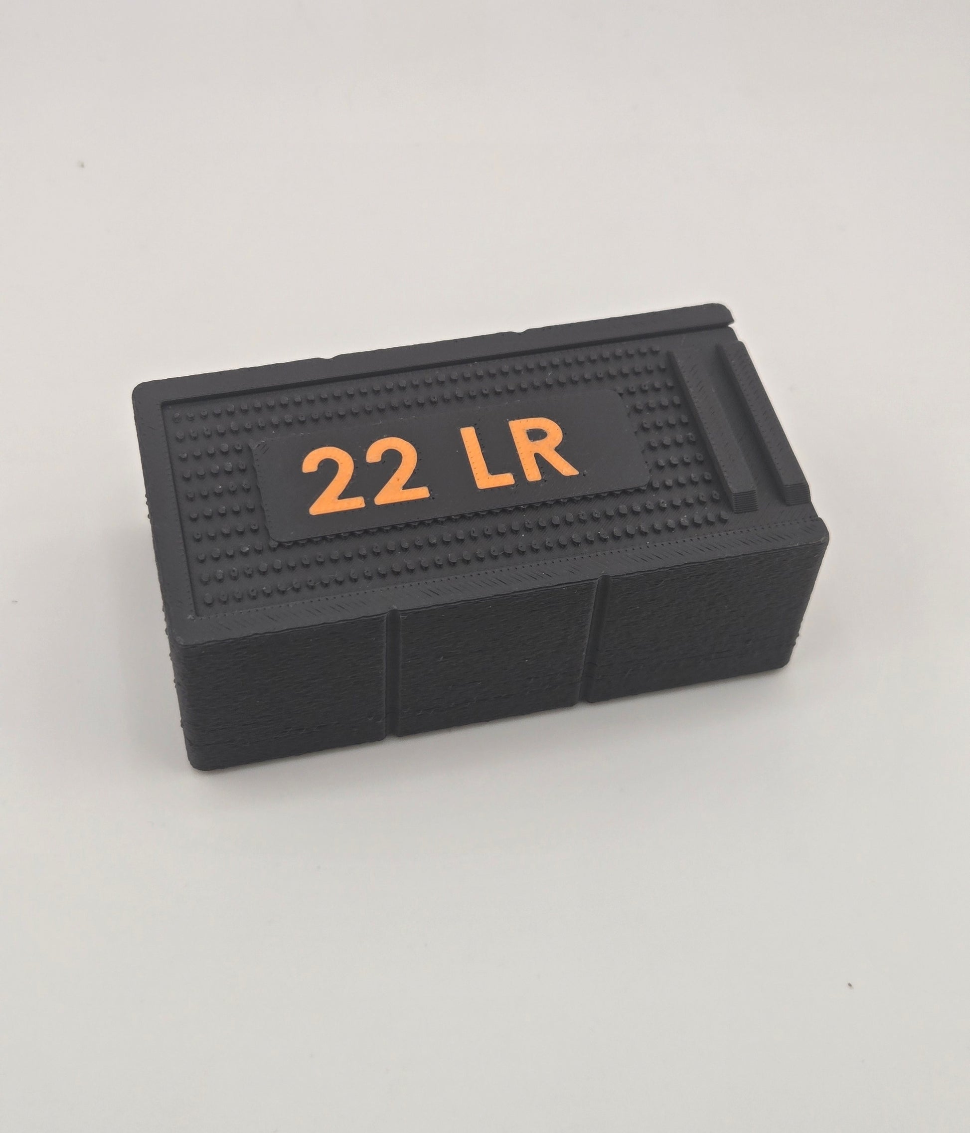 22 LR 50-Round Ammo Box (Black or Grey)