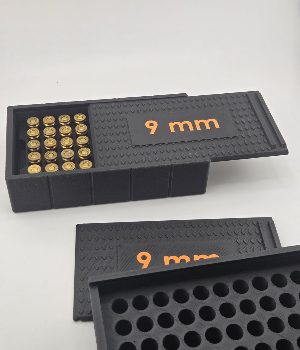 9mm, 50-Round Ammo Box