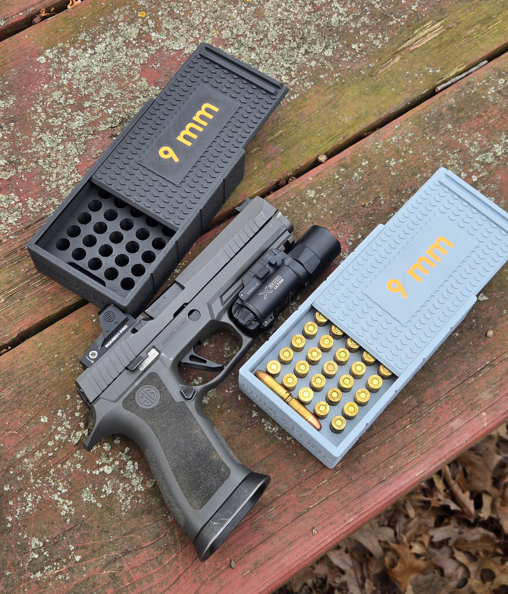 9mm, 50-Round Ammo Box