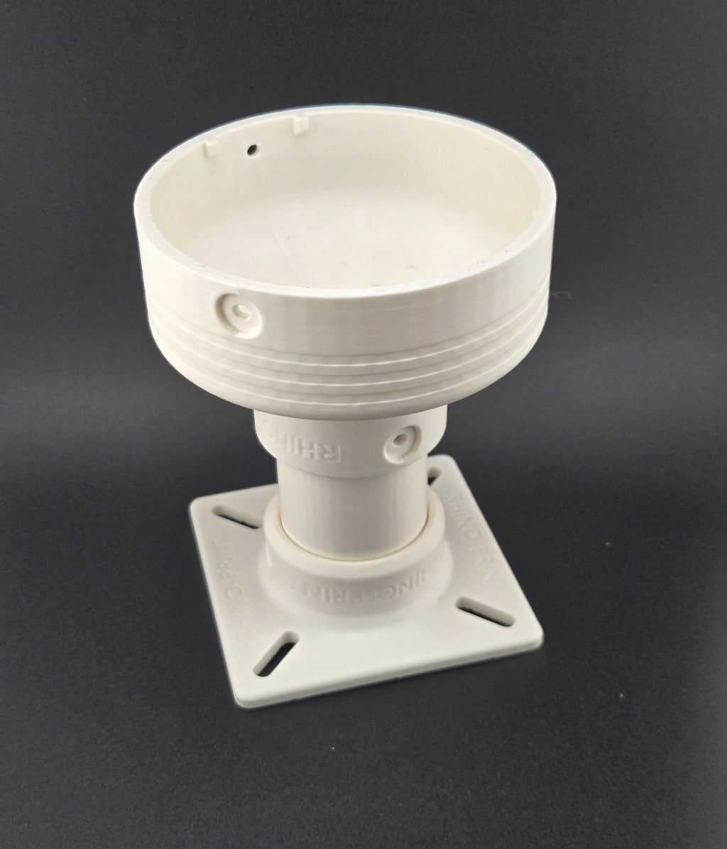 Universal Fisheye and Dome Camera Pole Mount Bracket – Compatible with Reolink, Lorex & Amcrest – Ceiling Hanging Mount with Optional 1.5" PVC Extension