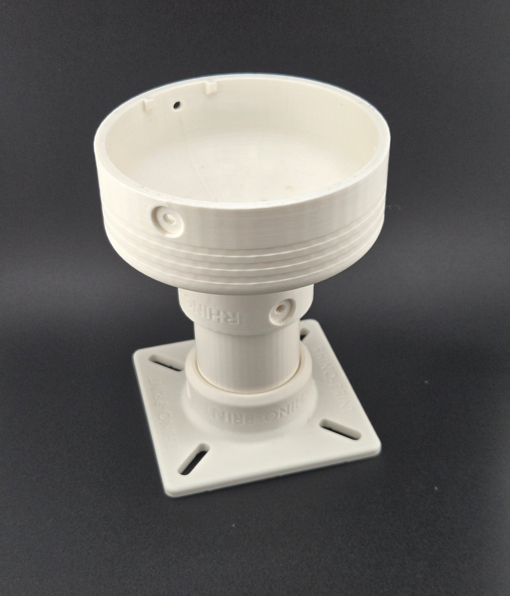 Universal Fisheye and Dome Camera Pole Mount Bracket – Compatible with Reolink, Lorex & Amcrest – Ceiling Hanging Mount with Optional 1.5" PVC Extension