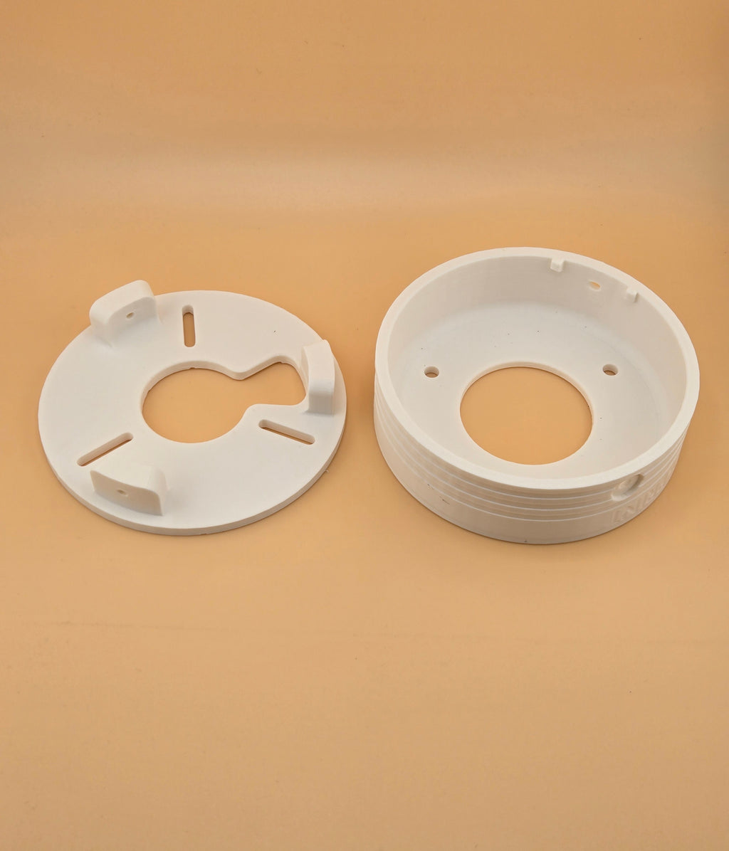 Universal Plastic Junction Box for Fisheye and Dome IP Security Camera – Compatible with Reolink, Lorex & Amcrest