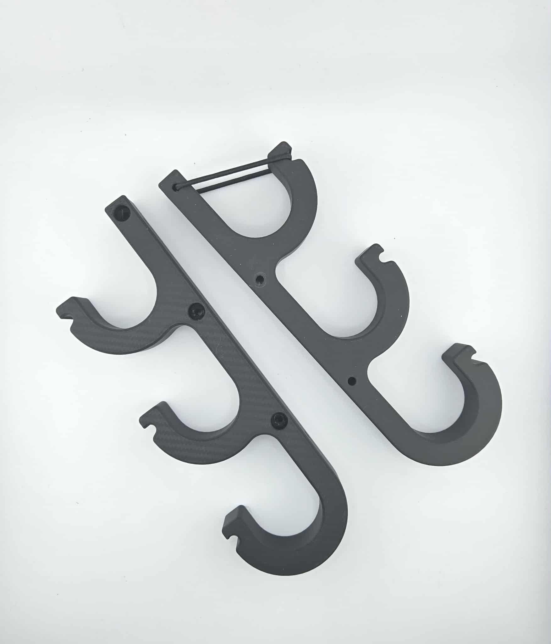 Wall Mount Fishing Rod Holders – 3-Rod Rack for Garage & Indoor Storage Organizer