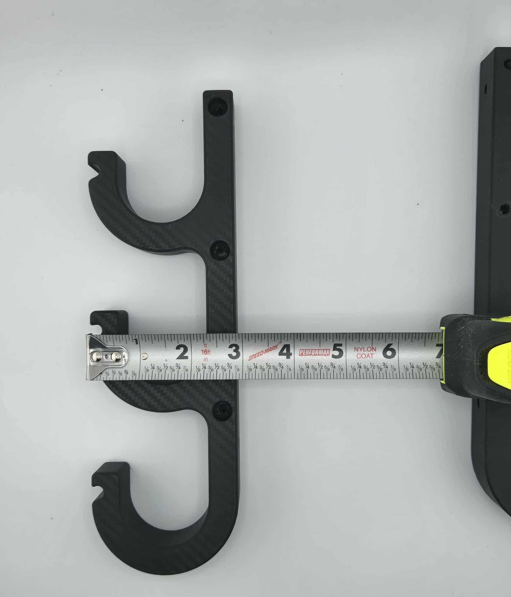 Wall Mount Fishing Rod Holders – 3-Rod Rack for Garage & Indoor Storage Organizer