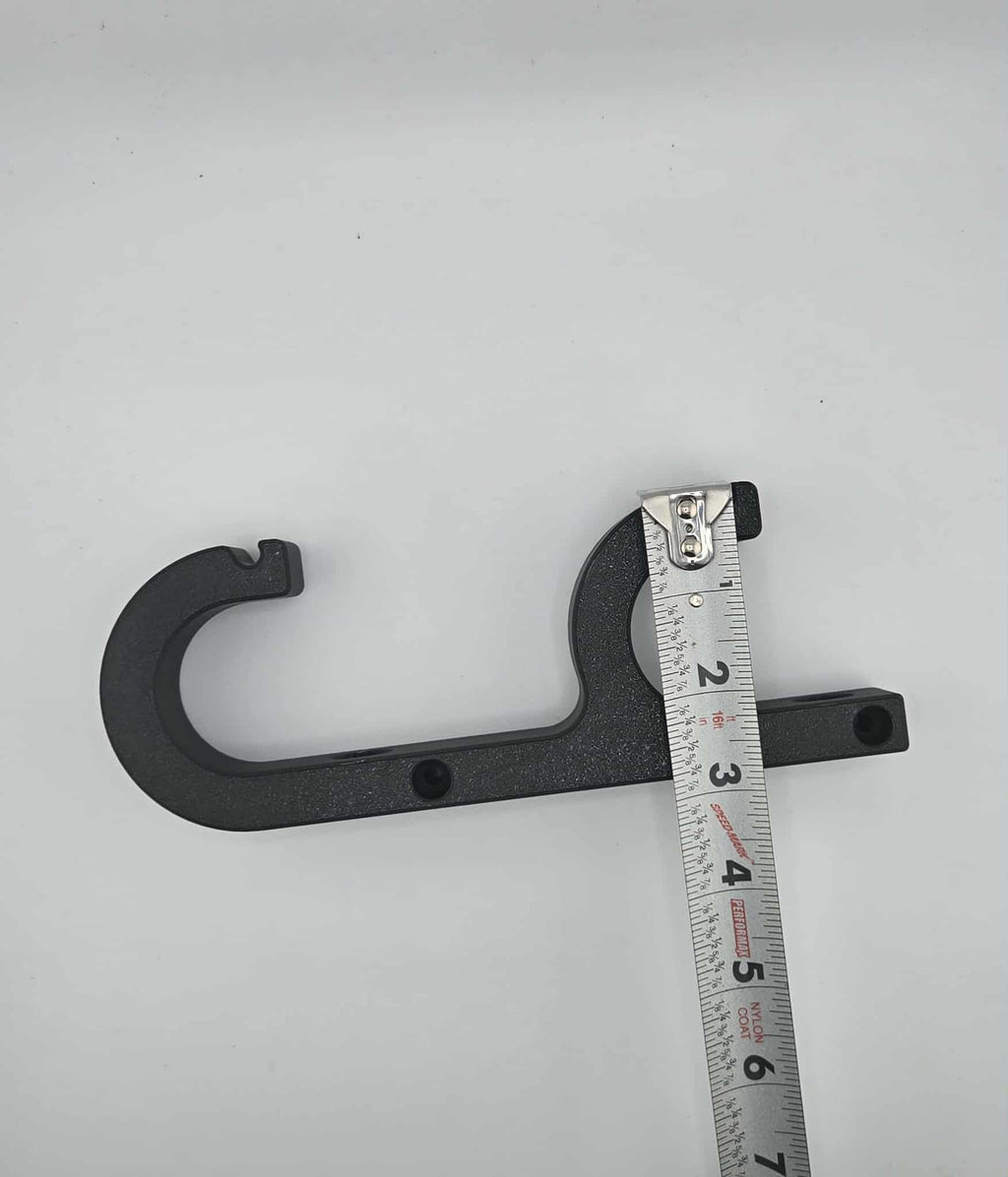 Wall Mount Fishing Rod Holders – 2-Rod Rack for Garage & Indoor Storage Organizer