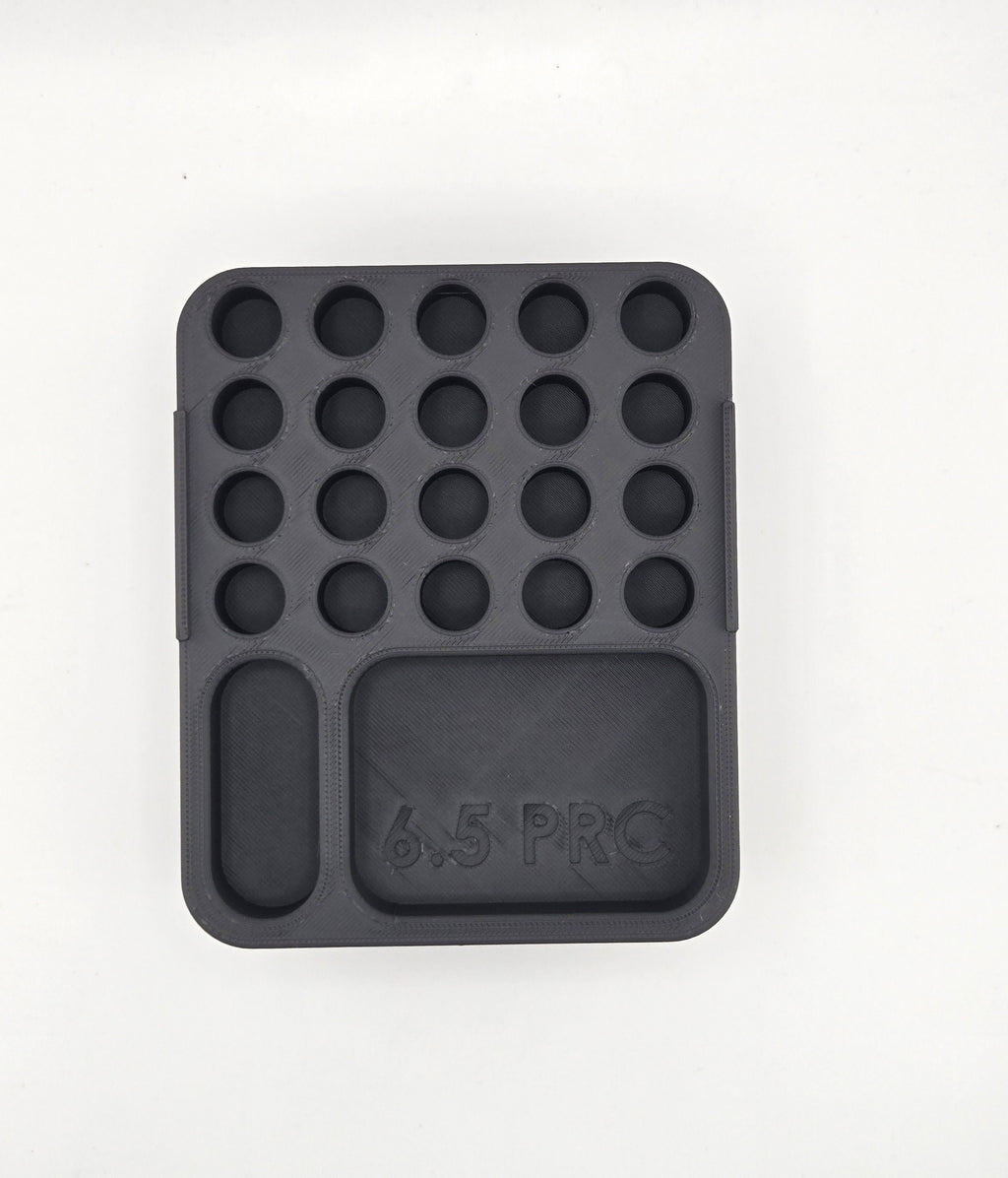 6.5 PRC Ammunition Loading Tray, Stackable Ammo Storage