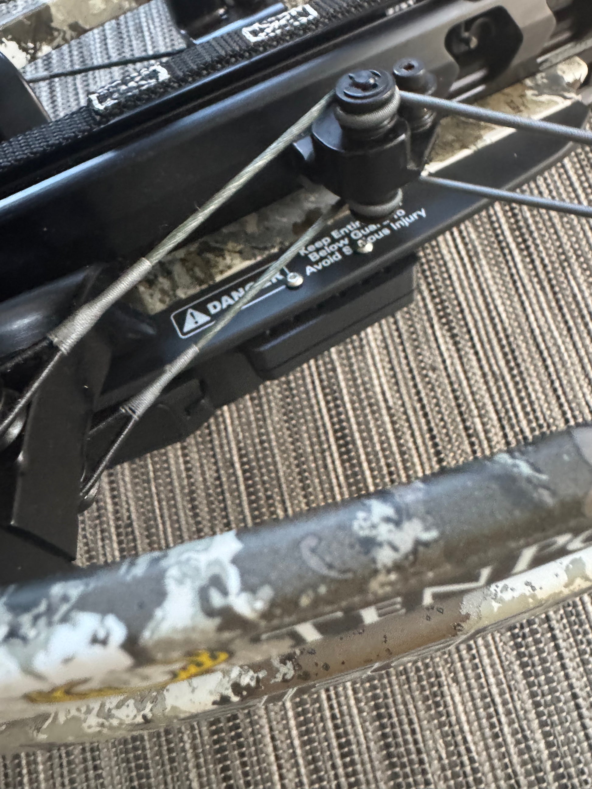 Range Button Mount Compatible with Burris® Oracle X for TENPOINT® SIEGE Platform, RS 410 and 425 Models, Veil Alpine Platform, Flatline 460, Stealth 450, Titan M1 - LEFT Hand