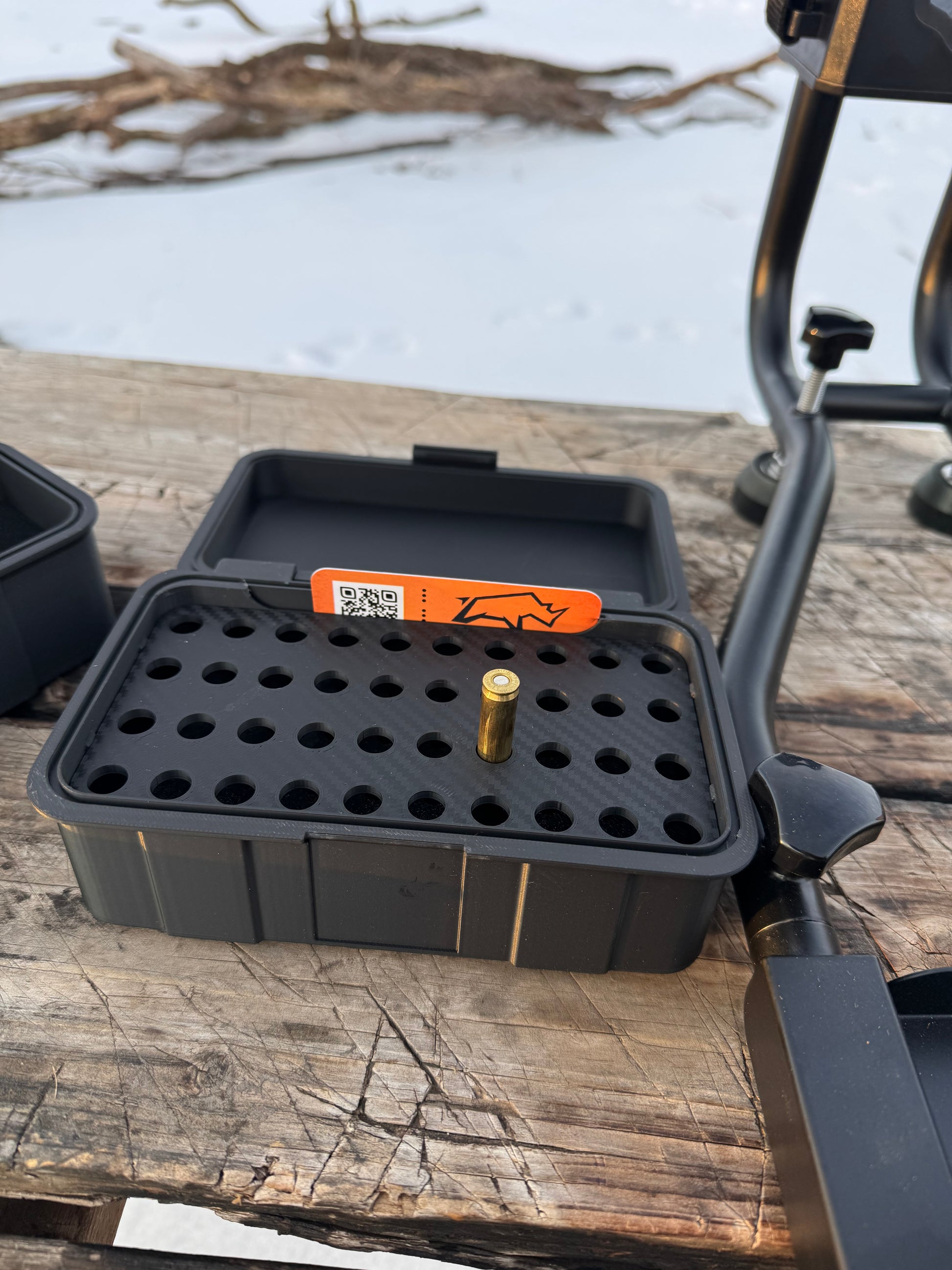 270 WIN AMMUNITON CONTATINER, 40 ROUND AMMO BOX