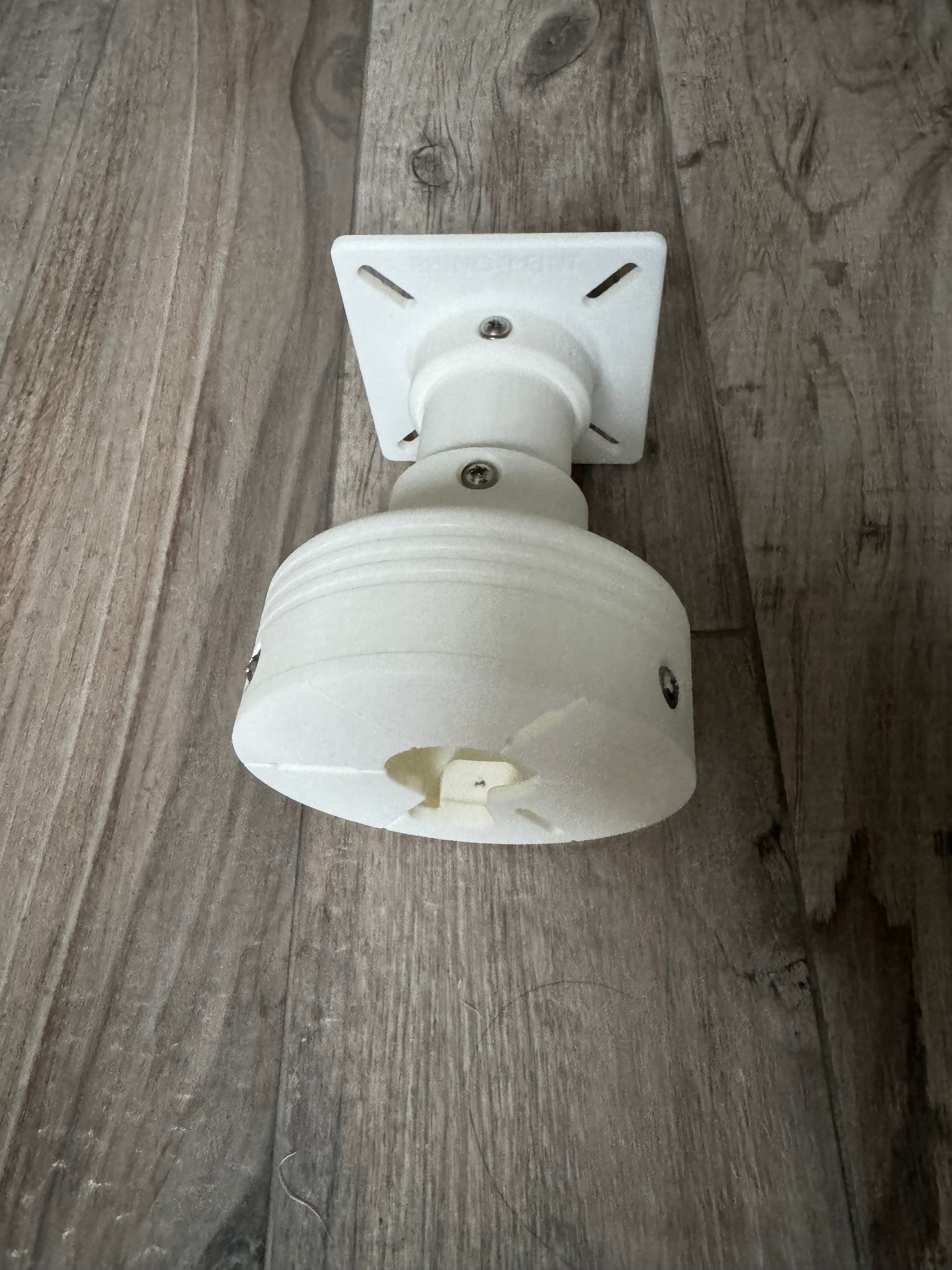 Universal Fisheye and Dome Camera Pole Mount Bracket – Compatible with Reolink, Lorex & Amcrest – Ceiling Hanging Mount with Optional 1.5" PVC Extension