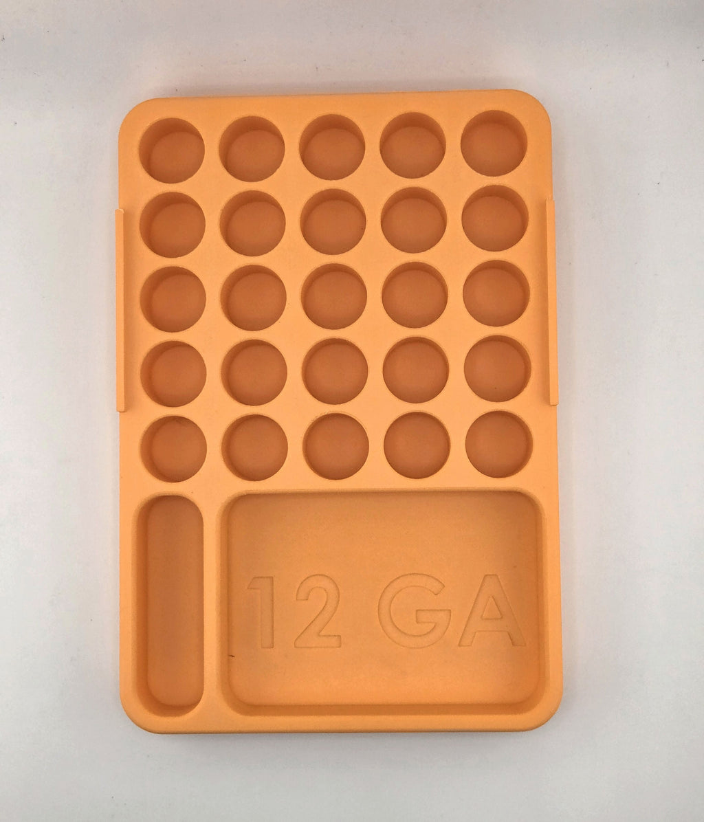 12 GA Ammunition Loading Tray, Stackable Ammo Storage