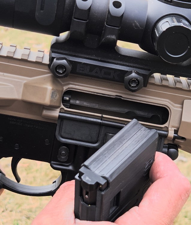 AR-15 Single Shot Adapter Sled with Last Round Bolt Hold Open