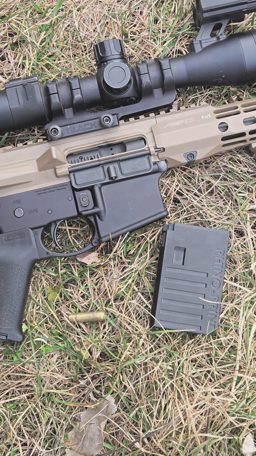 AR-15 Single Shot Adapter Sled with Last Round Bolt Hold Open