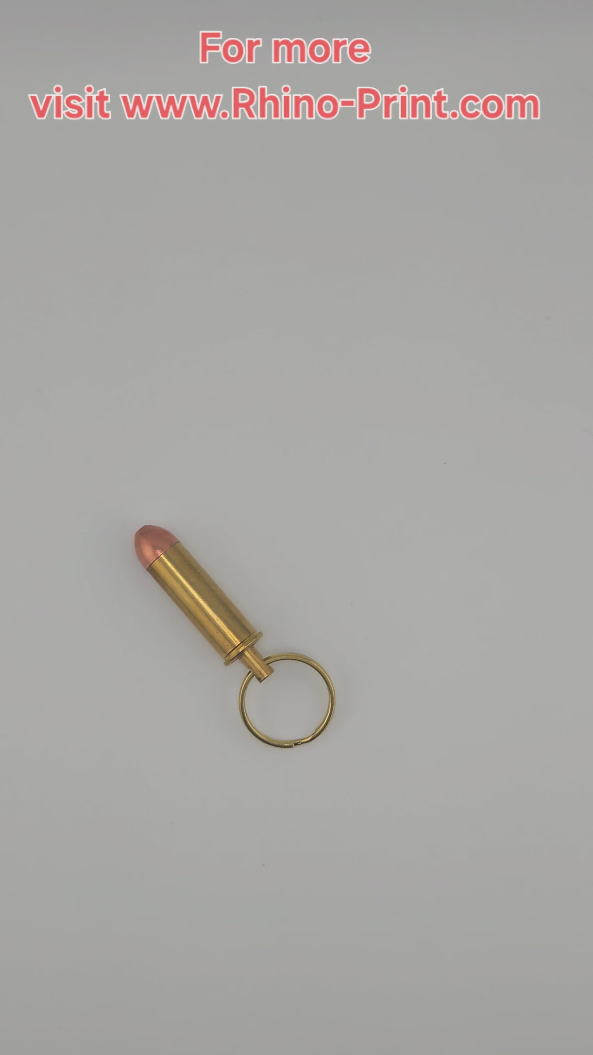 Bullet Stash keychain